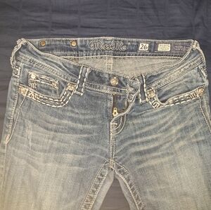 Miss Me Women's Light Blue Boot Cut Jeans